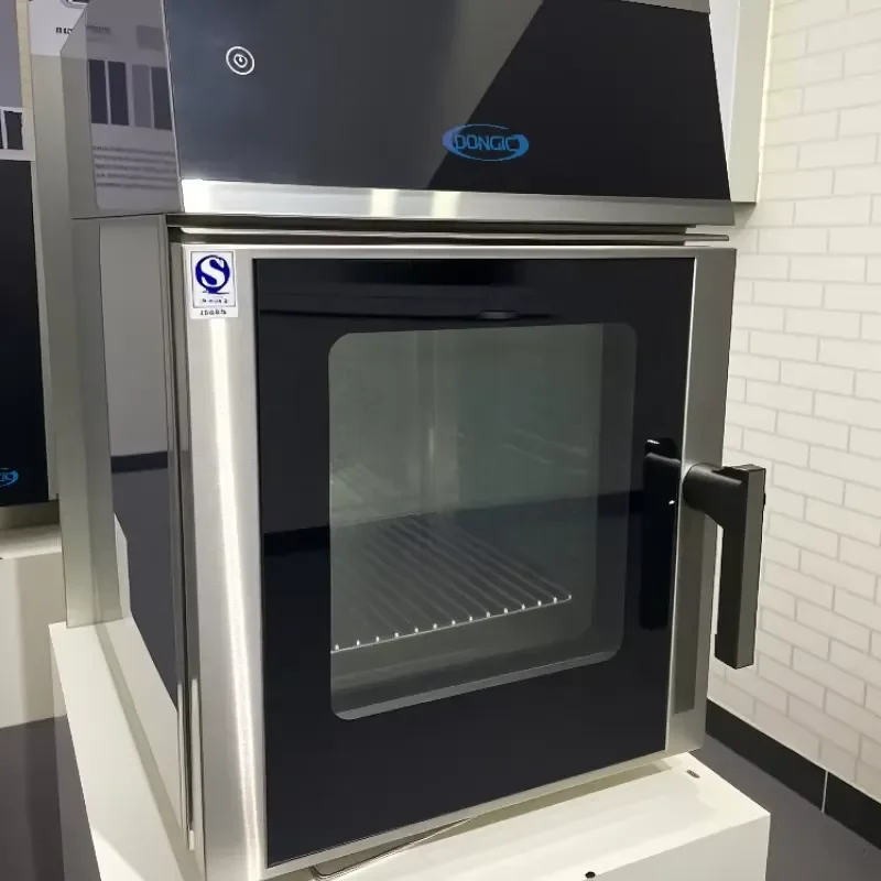 Touch Control Baking Roasting Steaming Proving Commercial 4 Deck Electric Combination Steam Baking Oven Combi Oven