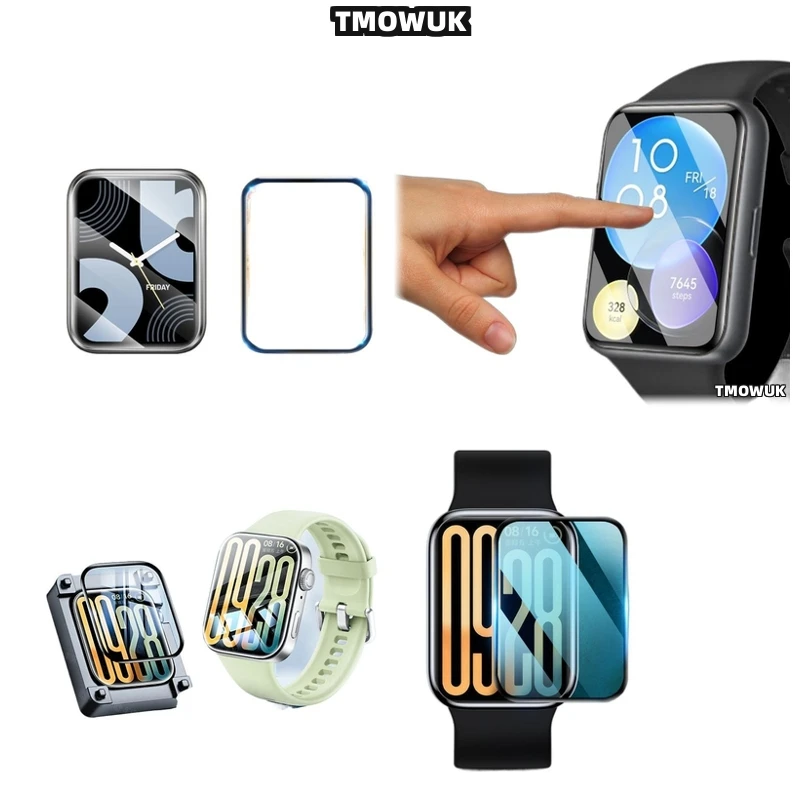 

For Xiaomi Band 4 5 6 7 8 9 10 Pro, Self-Healing PMMA Film, Minor Scratches Disappear Over Time
