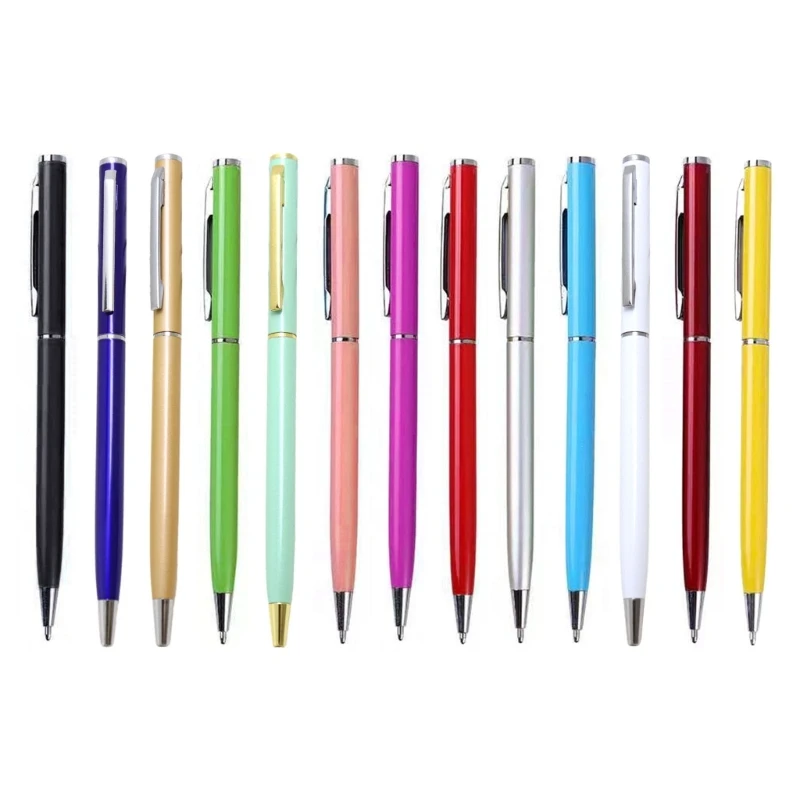 ADWE 6 ชิ้น Office Pen Smooth เขียนผู้เข้าพักเข้าสู่ระบบปากกา