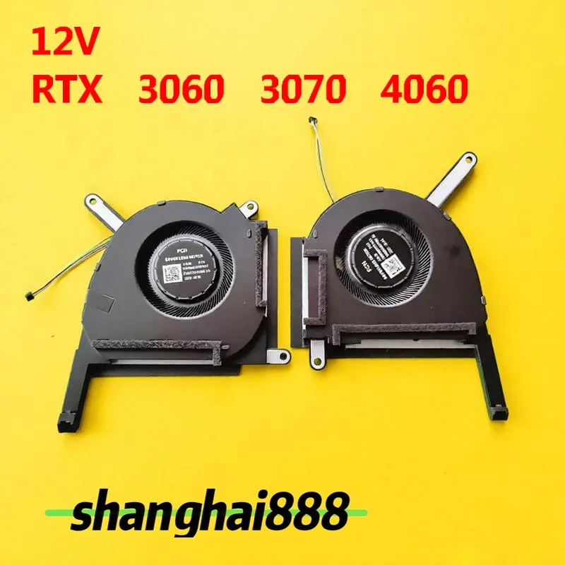 new CPU GPU Cooling FAN 12V for ASUS FX507Z FA507R FX707Z FA707R RTX3060 3070