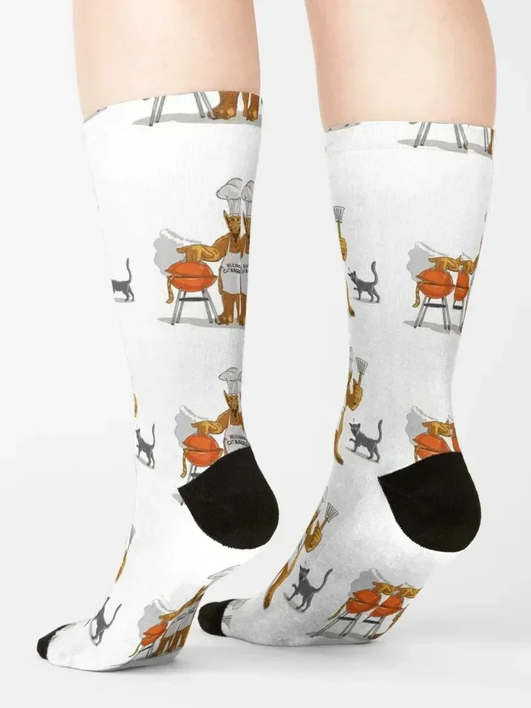 ALF - Delicious cat Socks cycling funny gift new year kids Socks Male Women's