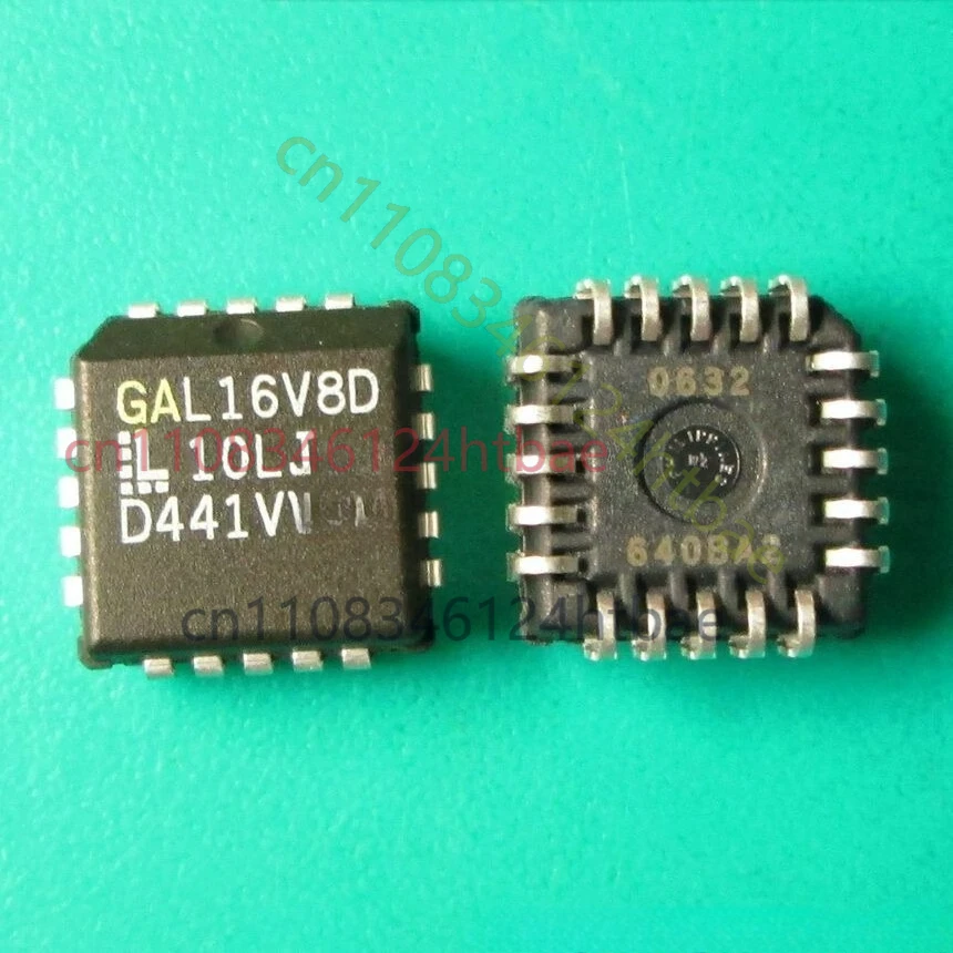 

(10 PCS) GAL16V8D-10LJ LATTICE Simple Programmable Logic Devices 5V 16 I/O PLCC20