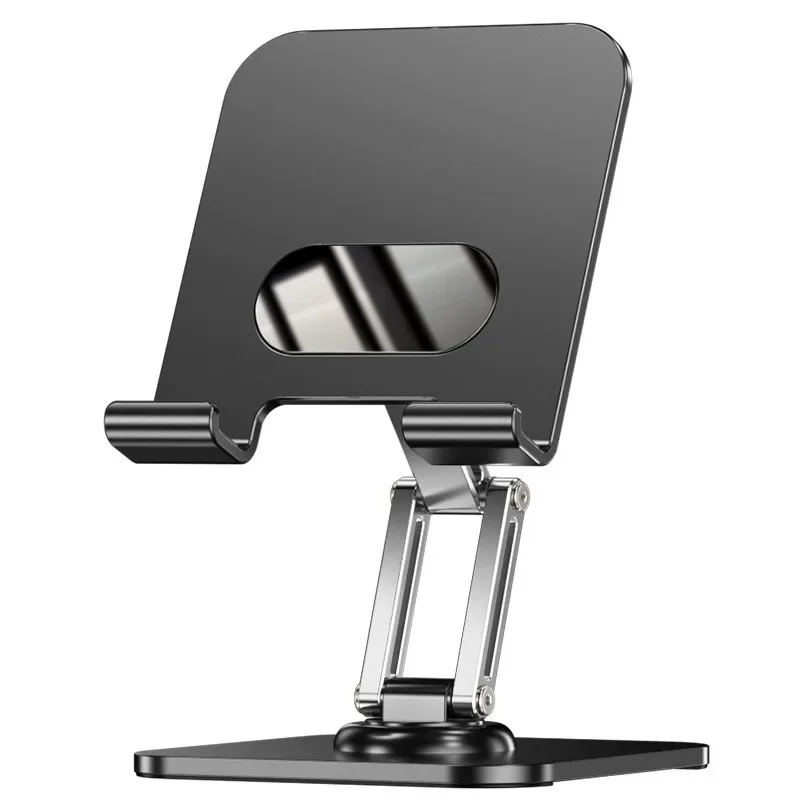 Phone Tablet Stand Foldable 360° Rotating Design for Desk Compatible with iPad for Drawing Live Streaming Watching