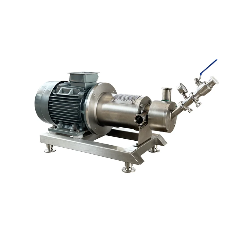 304/316 Sanitary Grade Stainless Steel Factory Direct Powder Suction Emulsifier Emulsify Mixer Pump Efficient
