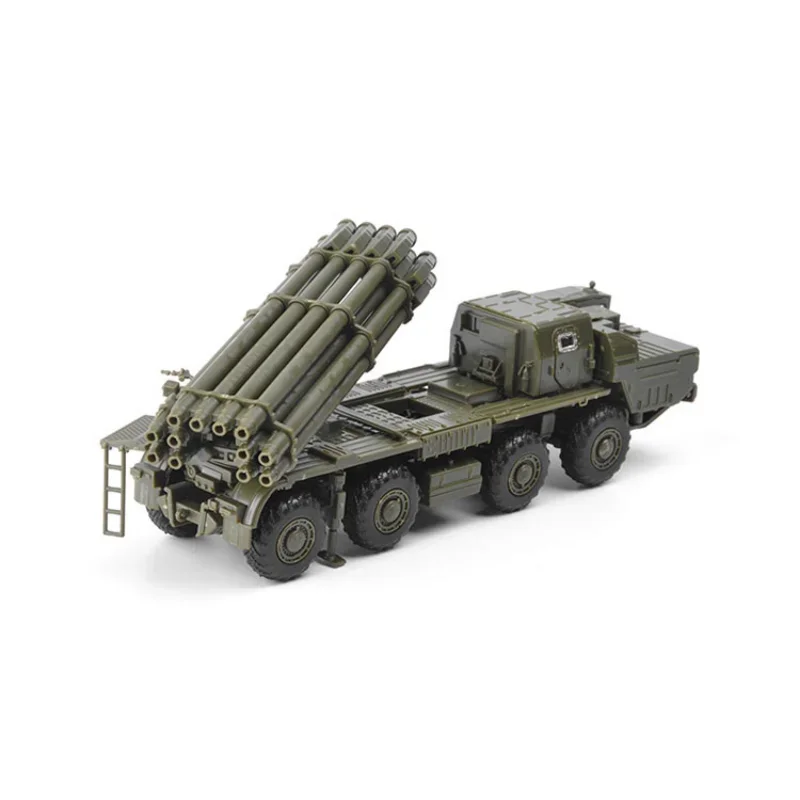 1/72 USSR Cyclone 9K58 Type 300mm Multi Tube Rocket Launcher Military Truck 4D Assembly Model