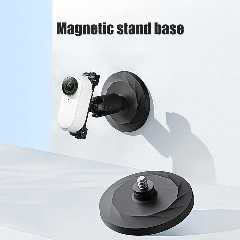 Magnet Camera Holder Magnetic Mount Base Stand Magnetic Camera Stand Magnetic Action Camera Mount Multi-angle Adjustment