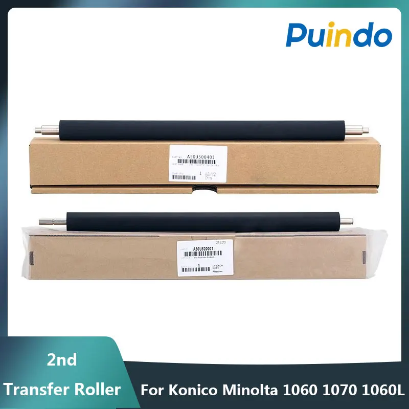 

Original A50U500401 A50U520001 2nd Transfer Roller For Konico Minolta 1060 1070 1060L 1070S 2060 Charge Upper And Lower Rollers