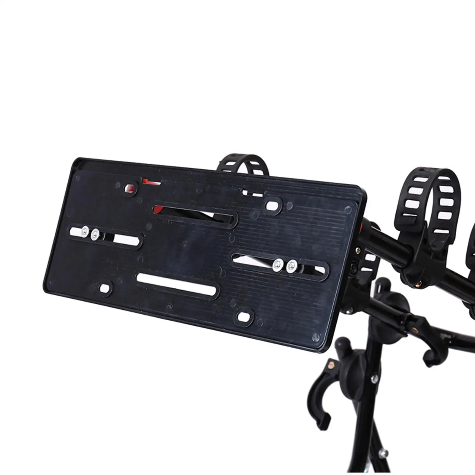 

Auxiliary License Plate Holder 45.4x16.2cm Universal Accessory for Car SUV Tail Rack System Professional Simple Assembly