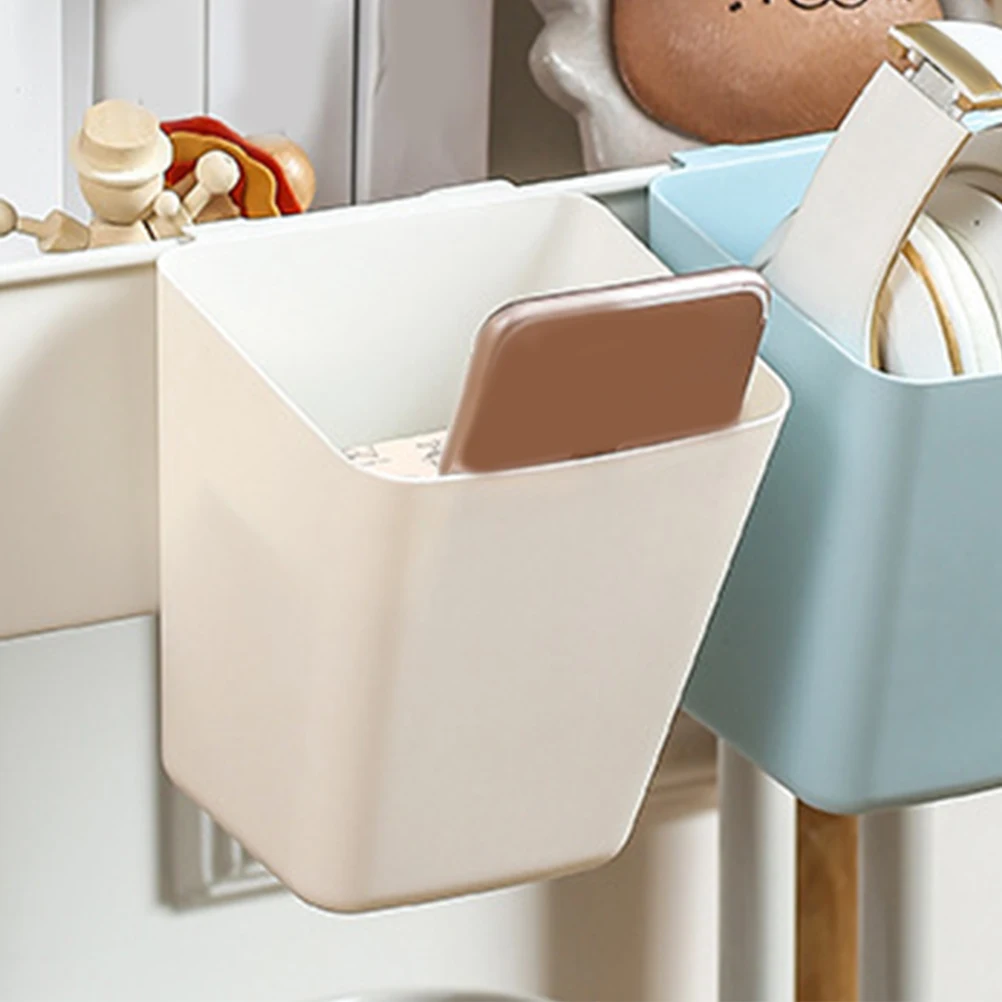 

4Pcs Hanging Basket Storage Organizer Plastic Buckets for Rolling Cart Salon Trolley Beauty Tattoo Supplies Holder