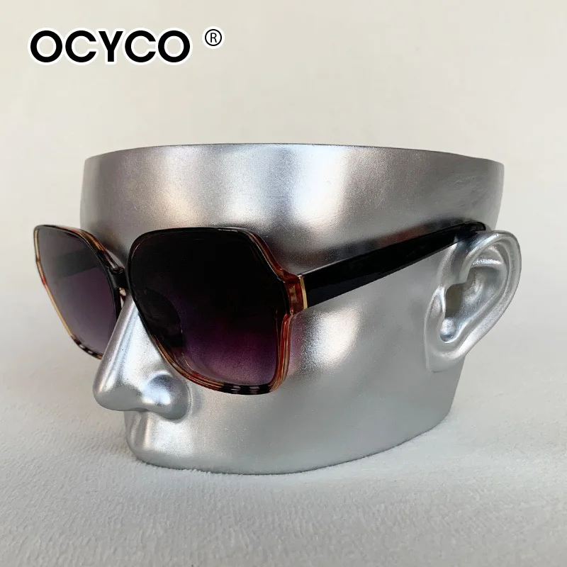 Vintage Großrahmige Quadratische Sonnenbrille für Männer und Frauen Luxusmarke Punk Sonnenbrillen UV400 Fahrbrillen Mode Outdoor-Brillen – Detail 11