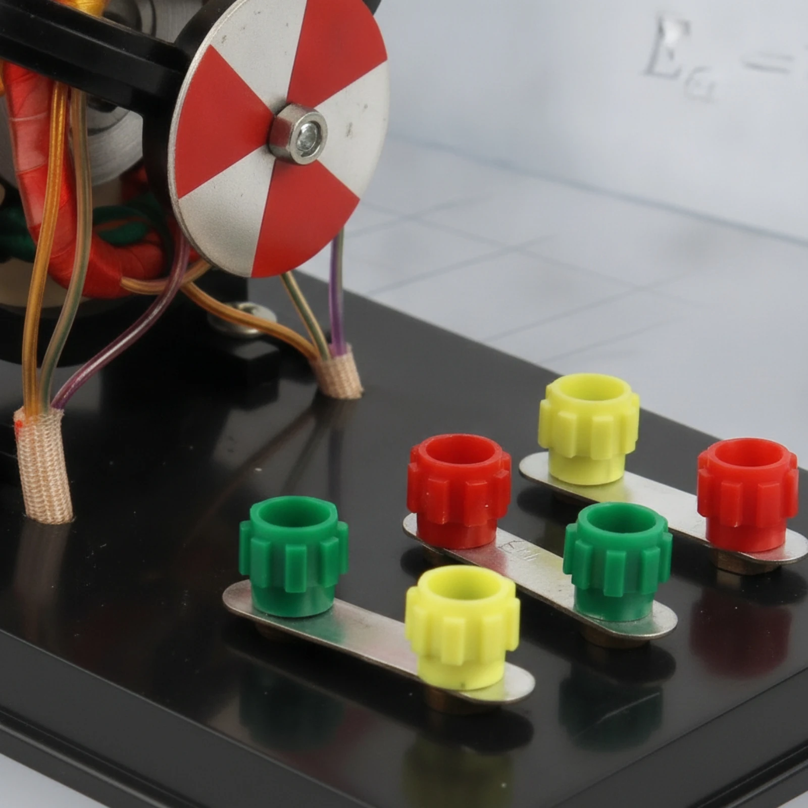 Three-Phase Induction Motor Model Educational Laboratory Demonstration Model Electricity Laboratory Equipment Compact