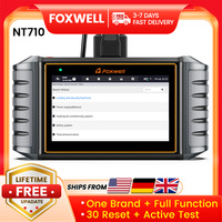 FOXWELL NT710 OBD2 Car Diagnostic Tools Bi-Directional Test IMMO A/F Adjust IMMO 30+ Reset All System ODB 2 Automotive Scanner