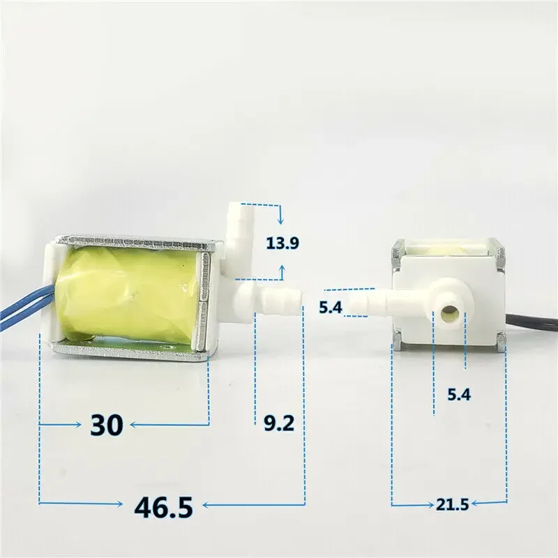 KSV3WG-12P DC 12V Mini Electric Solenoid Valve N/C Normally Closed Micro  Water Liquid Flow Control Valve