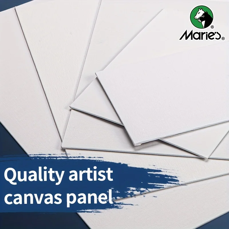24 Pack Canvas Panels in Bulk,5x7 inch,White Blank,Small Canvas Boards for Gouache,Acrylic,Oil Painting for Artists,Students