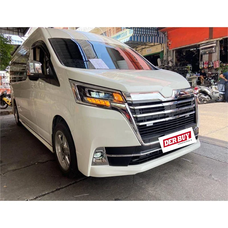 New Product for to-yo-ta hiace 2015-2020 mini bus wide bodykit upgrade to crowl Body kit for T-oyota hiace