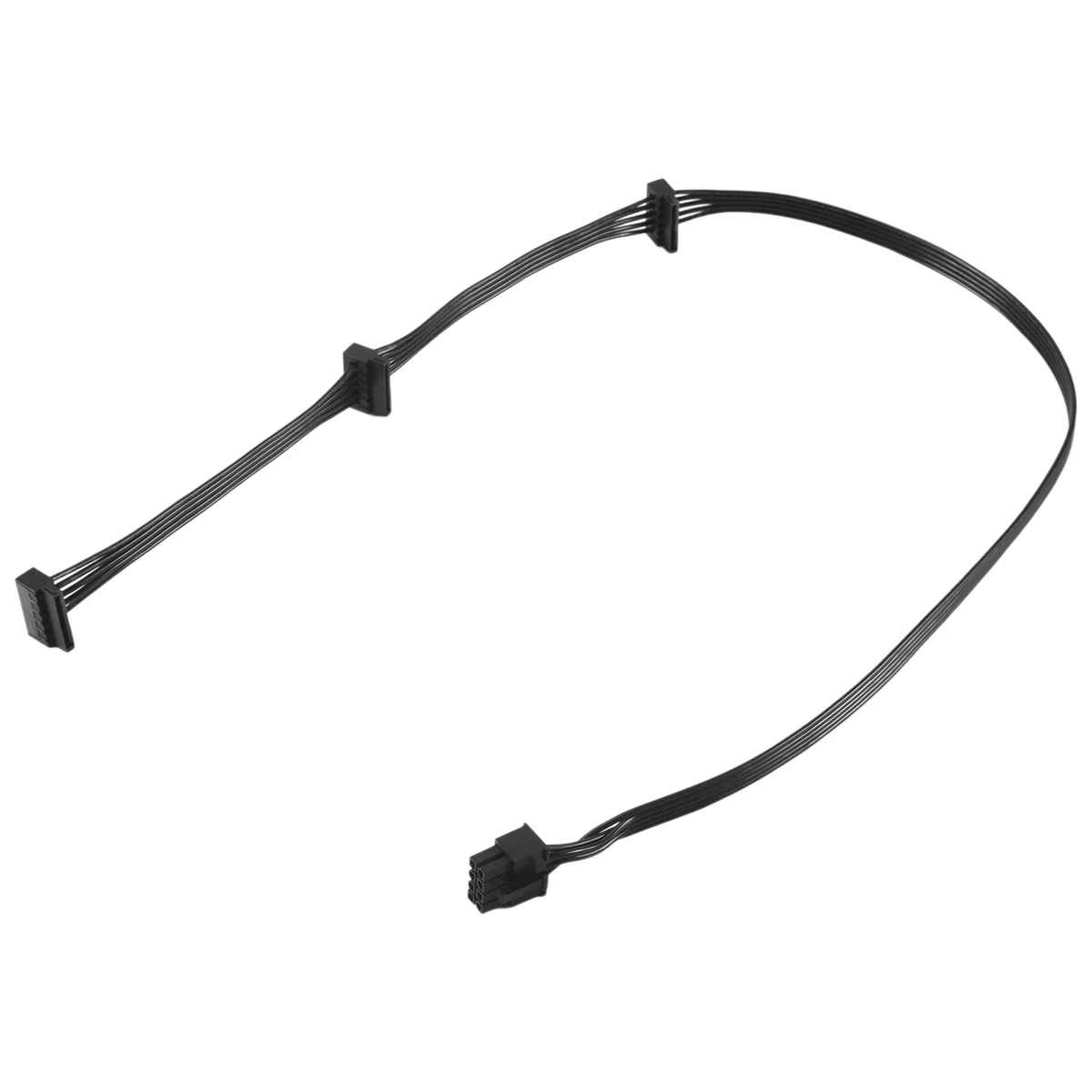 ABMO 8 Pin 1 to 3 Port SATA Driver Power Supply Cable for CMX1200 CMX1000 CMX800 CMX700 CMX550, 8Pin to 3 SATA Cable