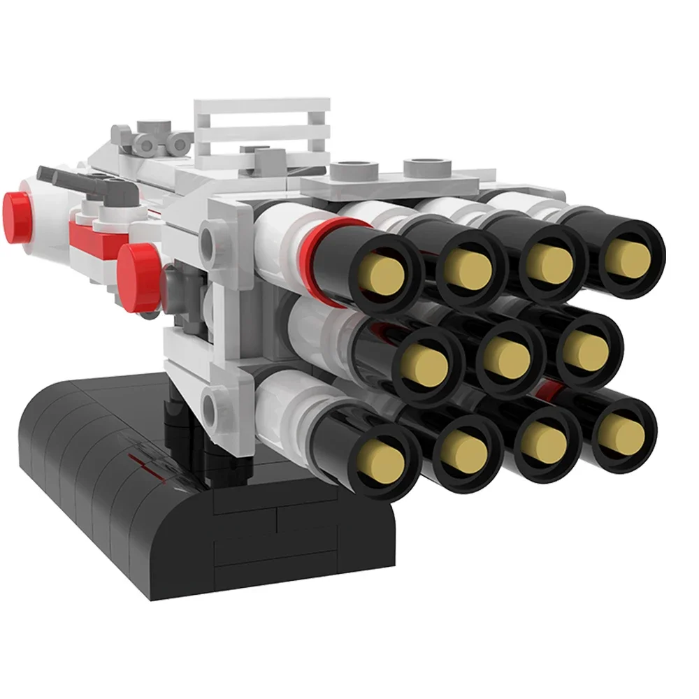 Mini Rebel Blockade Runner Ship Building Block Kit - DIY Assembly Bricks Micro Scale Ruimtevaartuig Model voor kinderen Volwassenen Fans Gift