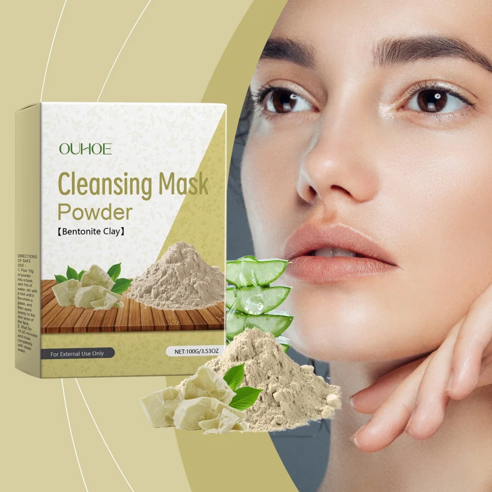 

Cleansing facial mask powder facial mask powder cleanses, replenishes water, cleanses pores, mildly moisturizes