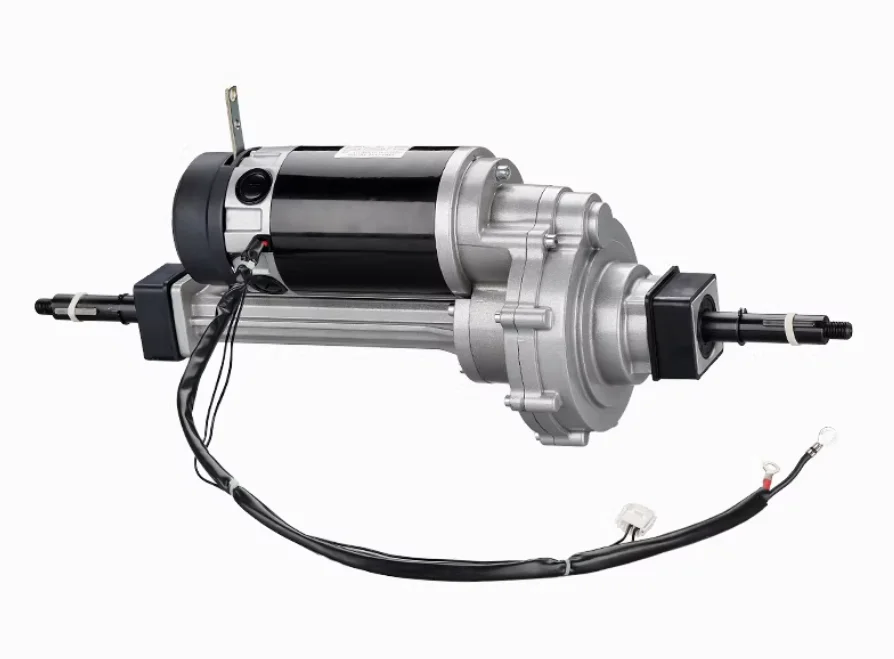 800W 24V DC Geared Motor for Rear Axle - Q2 Model for Electric Mobility Scooters, Carts and Utility Vehicles