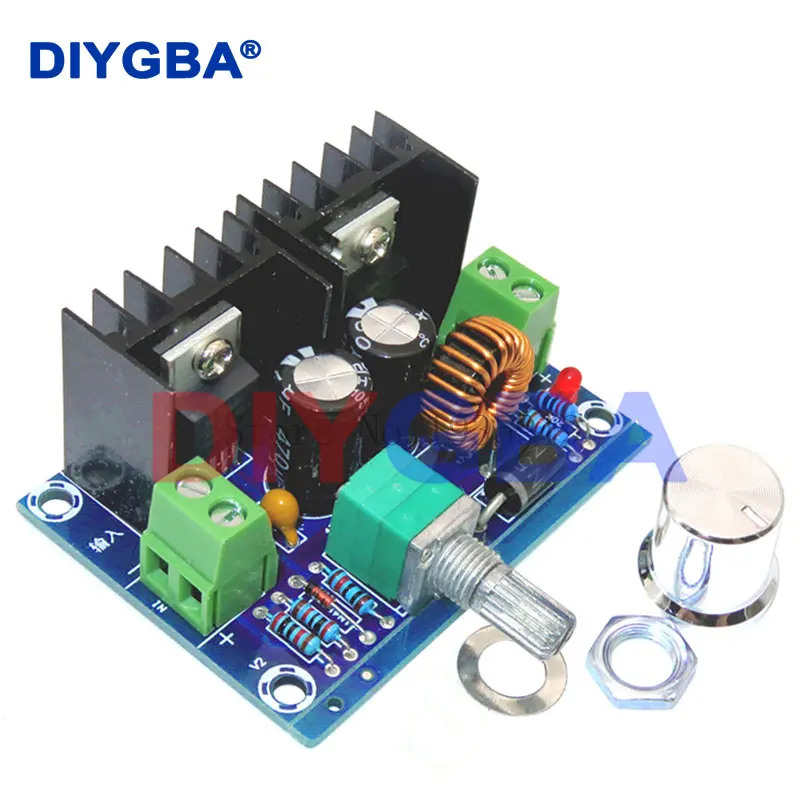 XH-M401 DC-DC Step Down Buck Converter Power Supply Module XL4016E1 PWM Adjustable 4-40V To 1.25-36V Step Down Board 8A 200W