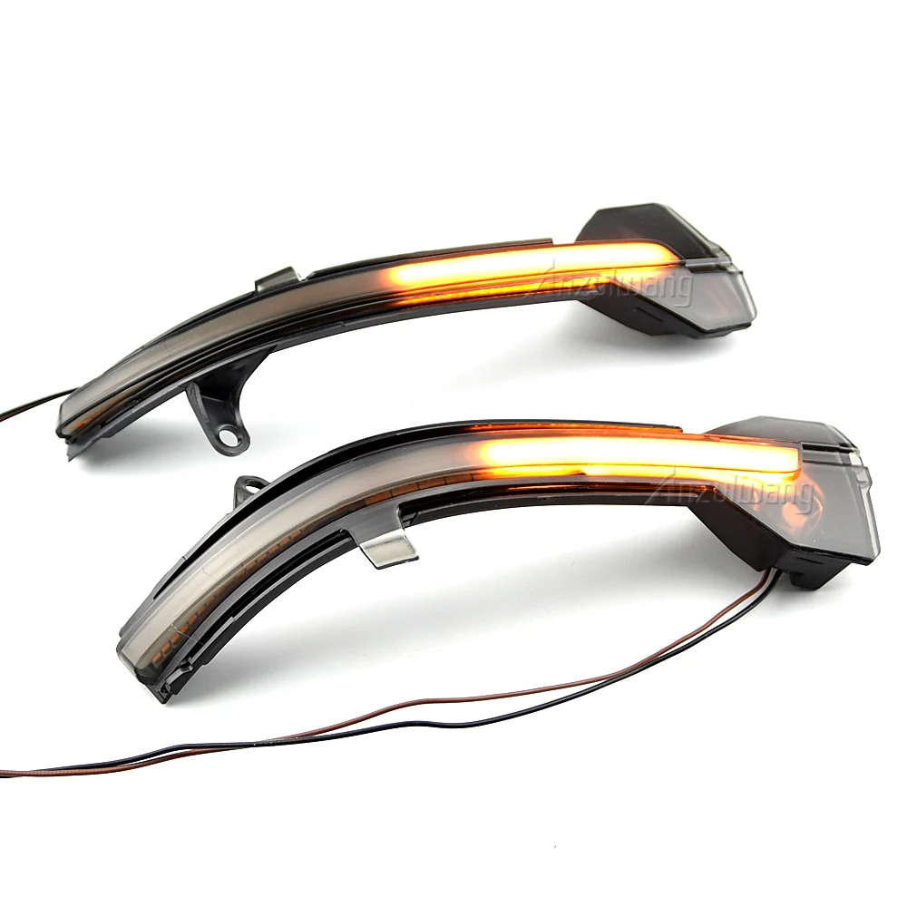 For BMW 5 6 7 Series F10 F11 F07 F06 F12 F13 F01 Dynamic Turn Signal LED Rearview Mirror Indicator Blinker Sequential Light