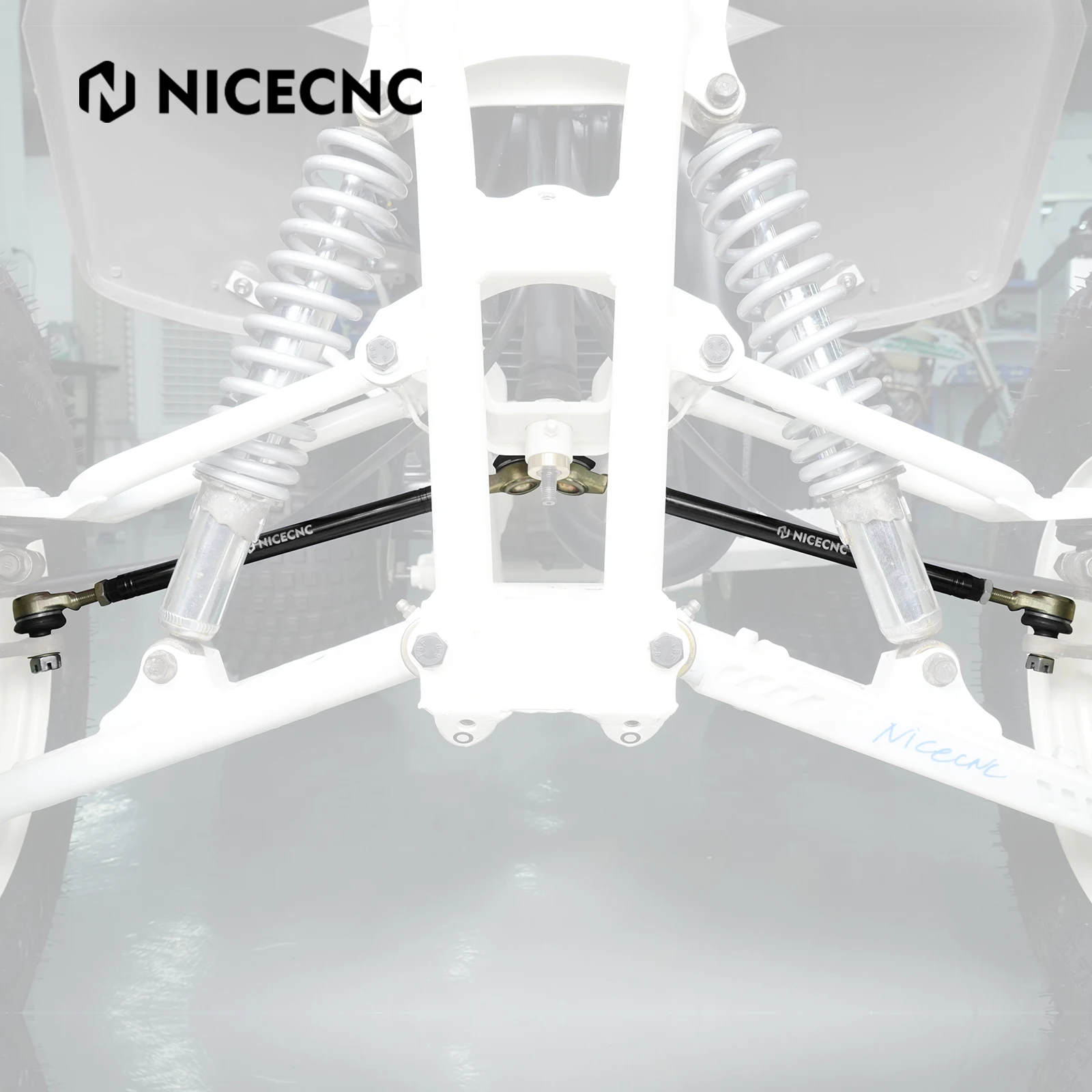 NICECNC für Yamaha Blaster 200 YFS200 1988-2006 Spurstangenkopf- und Kugelgelenk-Set aus Aluminium, ersetzt 1UY-23841-01-00, ATV-Zubehör – Detail 2