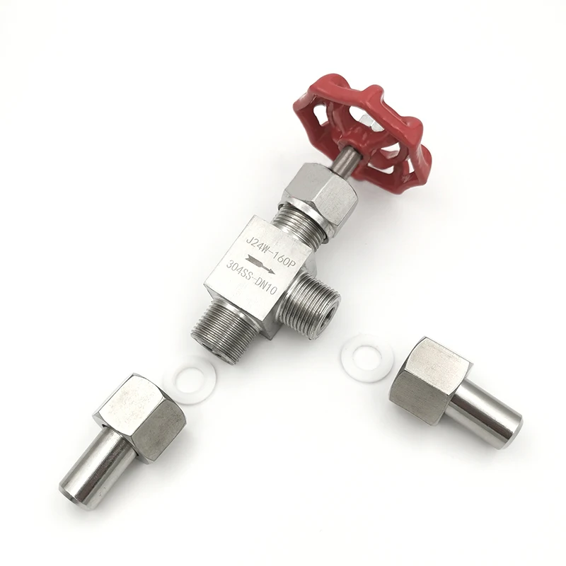 J24W-160P High Pressure Welded Angle Needle Valve Stainless Steel Globe Valve