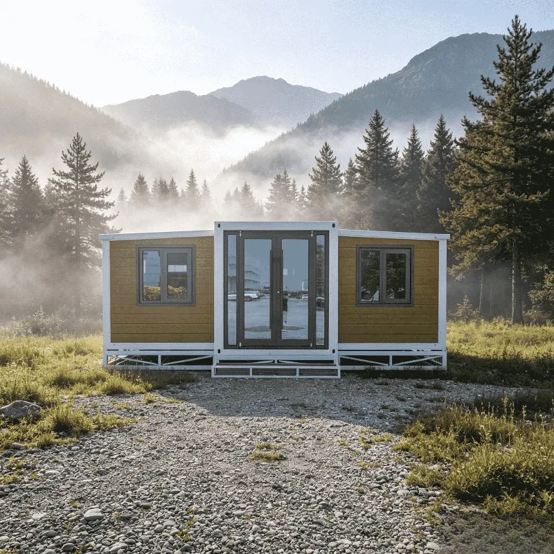 20ft Foldable Container House Prefab Tiny Home Portable Modular Office Living Quick Build