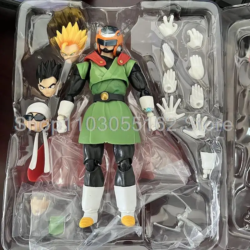 Bandai Dragon Ball Z Anime Masked Saiyan Son Gohan Figures Master Stars Piece SHF Youth Version PVC Action Figure DBZ Toys