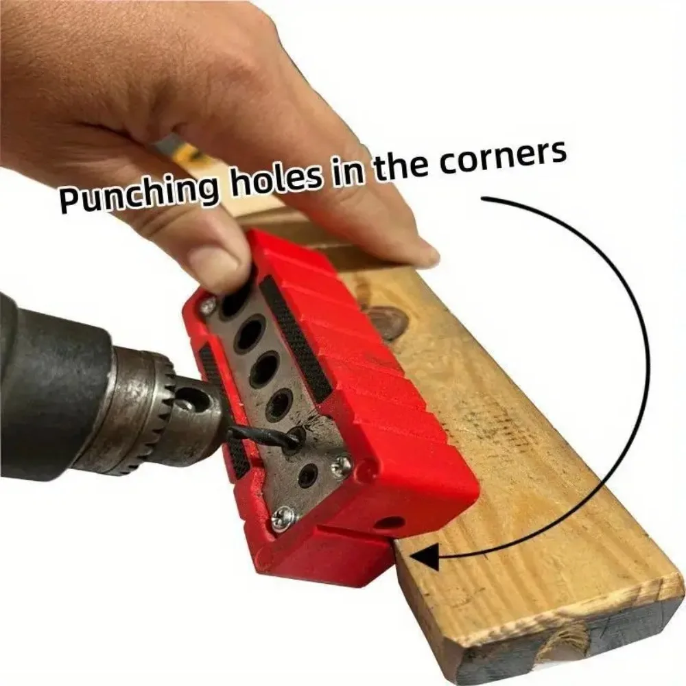 

12mm Self Centering Doweling Jig Woodworking Drill Guide for Precise Vertical Hole Drilling