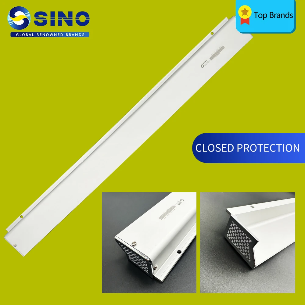 SINO 0.005mm KA-300 Optical Grating Ruler Sensor Linear Scale For DRO Lathe Milling Machine TTL 70mm~ 470mm