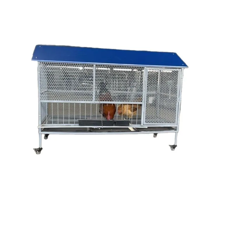 حظيرة الدجاج المدببة في الهواء الطلق حظيرة الحمام فتحة التشفير المضادة للنشر المضادة للماوس غير الصدأ القابلة للإزالة قفص تربية قفص