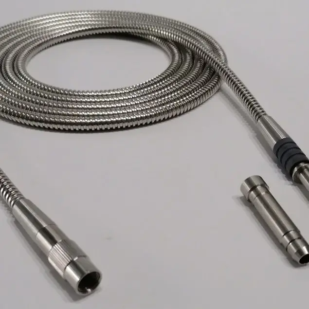 Metal Tube Fiber Wolf Card Stoss Interface Beam Of Light Source Light Guide Tape