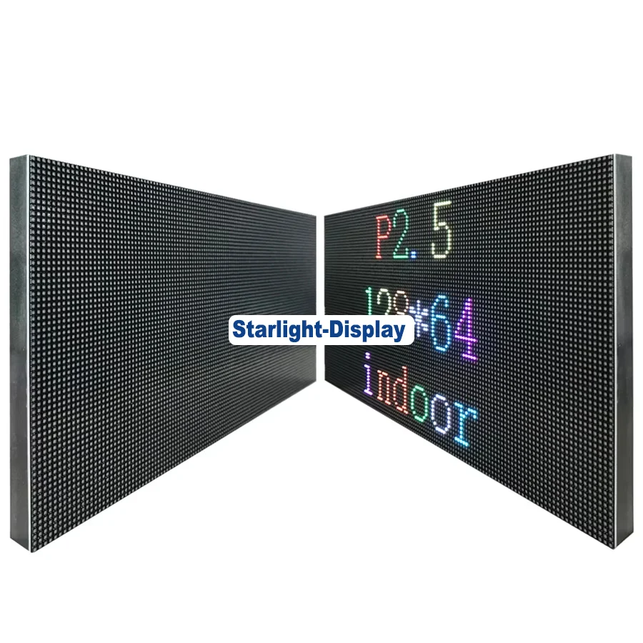 Crazy Price P2.5 Indoor Full Color Smd2121 Led Display Module 1/32 Scan 2.5mm  RGB Led Panels size 320x160mm