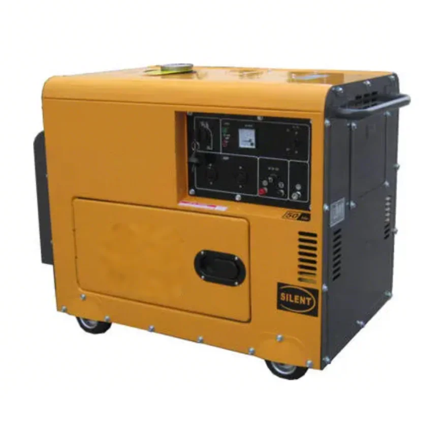 

Прямая продажа с фабрики Супер бесшумный 3ква 5ква 8ква 10ква Дизельный генератор с открытой рамой Автоматический запуск ATS 60 Гц Частота 230 В Номинал