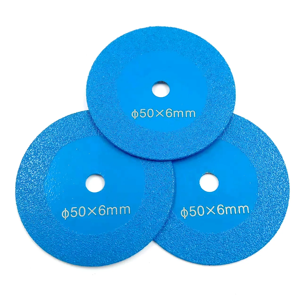 2 zoll 1-10Pcs Diamant Trennscheibe Glas Jade Kristall Fliesen Marmor Sägeblatt Gelötete Glas Gravur Runde Schaft mini Sägeblatt – Detail 5