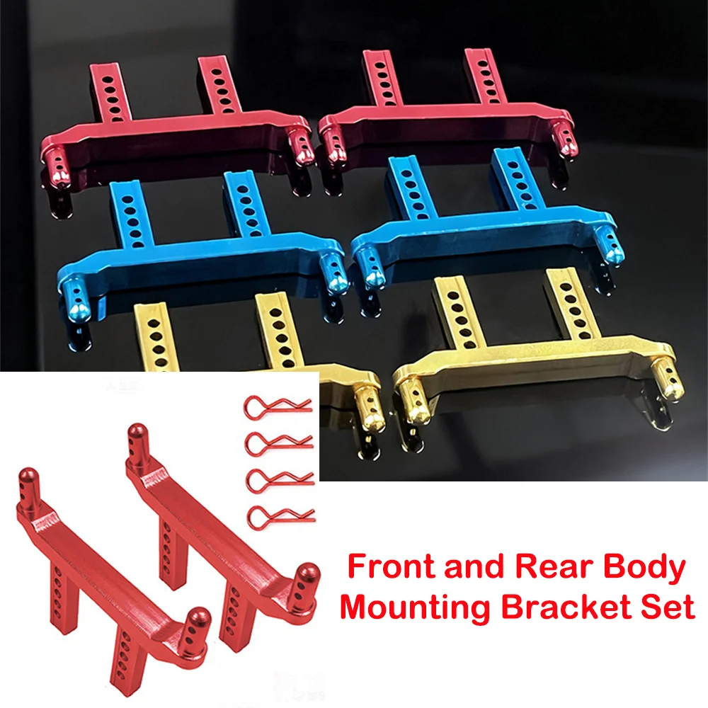 

Front and Rear Body Mounting Bracket Set for SCY1/16 16101 16102 16103 16101PRO 16102PRO 16103PRO Aluminum Alloy Universal
