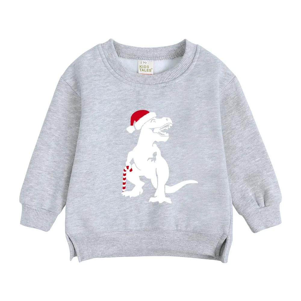 2025 Christmas Baby Boys Girls Clothes Kids Sweatshirt Warm Fleece Comfortable Top Children's Jackets Causal Outfits Custom Gift