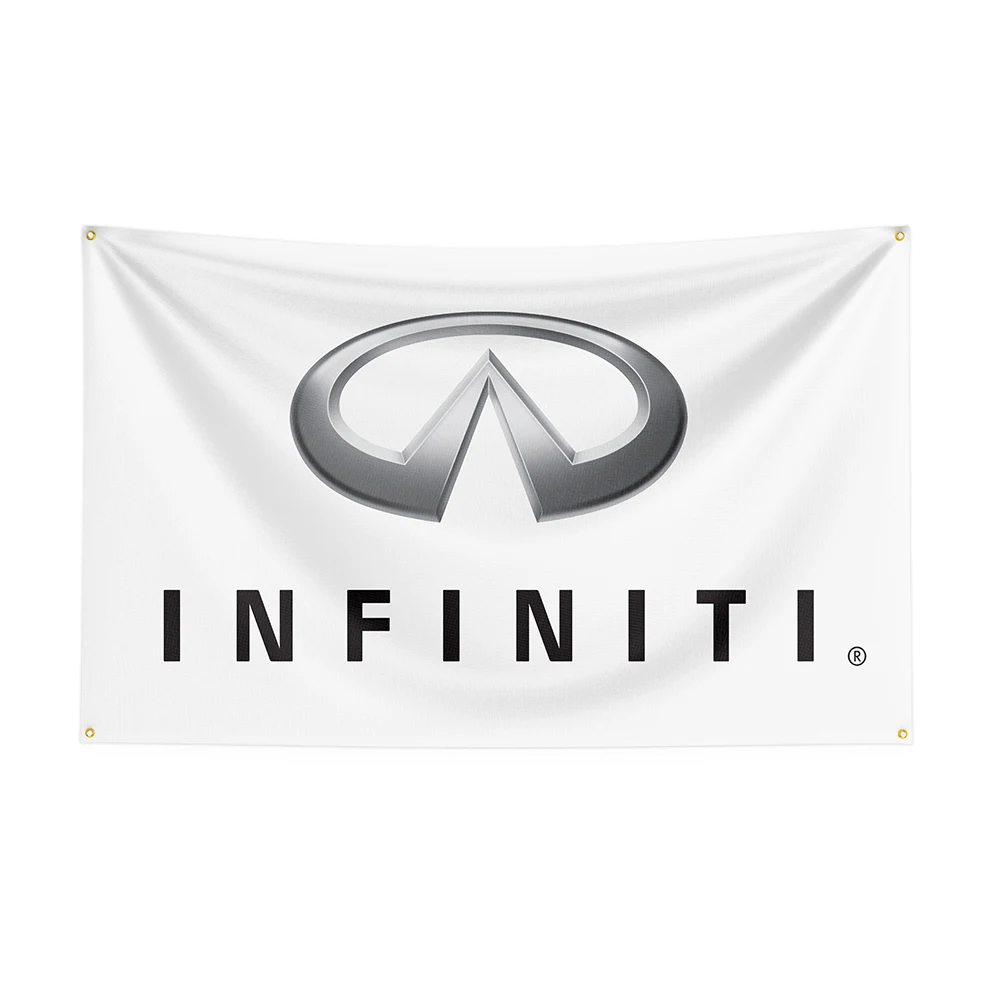 90x150cm Infinitis Flag Polyester Printed  Car Banner For Decor