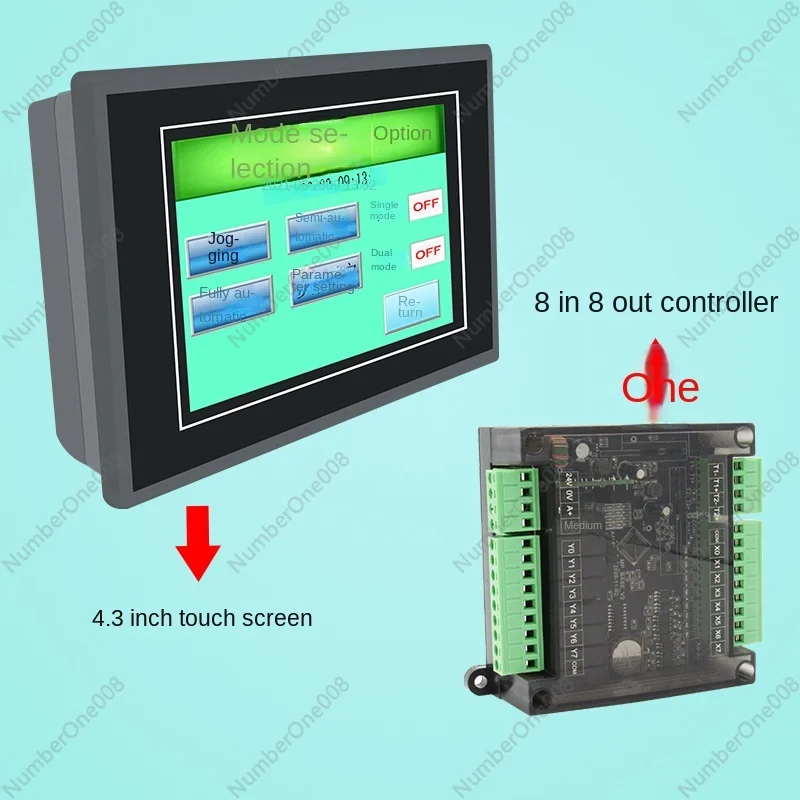 Industrial-Grade LargePrintingMachine Controller Plane Pneumatic Screen Printing Machine Accessories Programmable PLC Controller