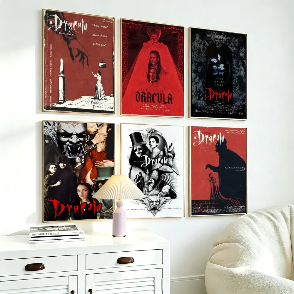 movie Bram Stoker's Dracula Poster Wall Posters Self-Adhesive Wall Stickers Home Decoration for Bedroom Living Room