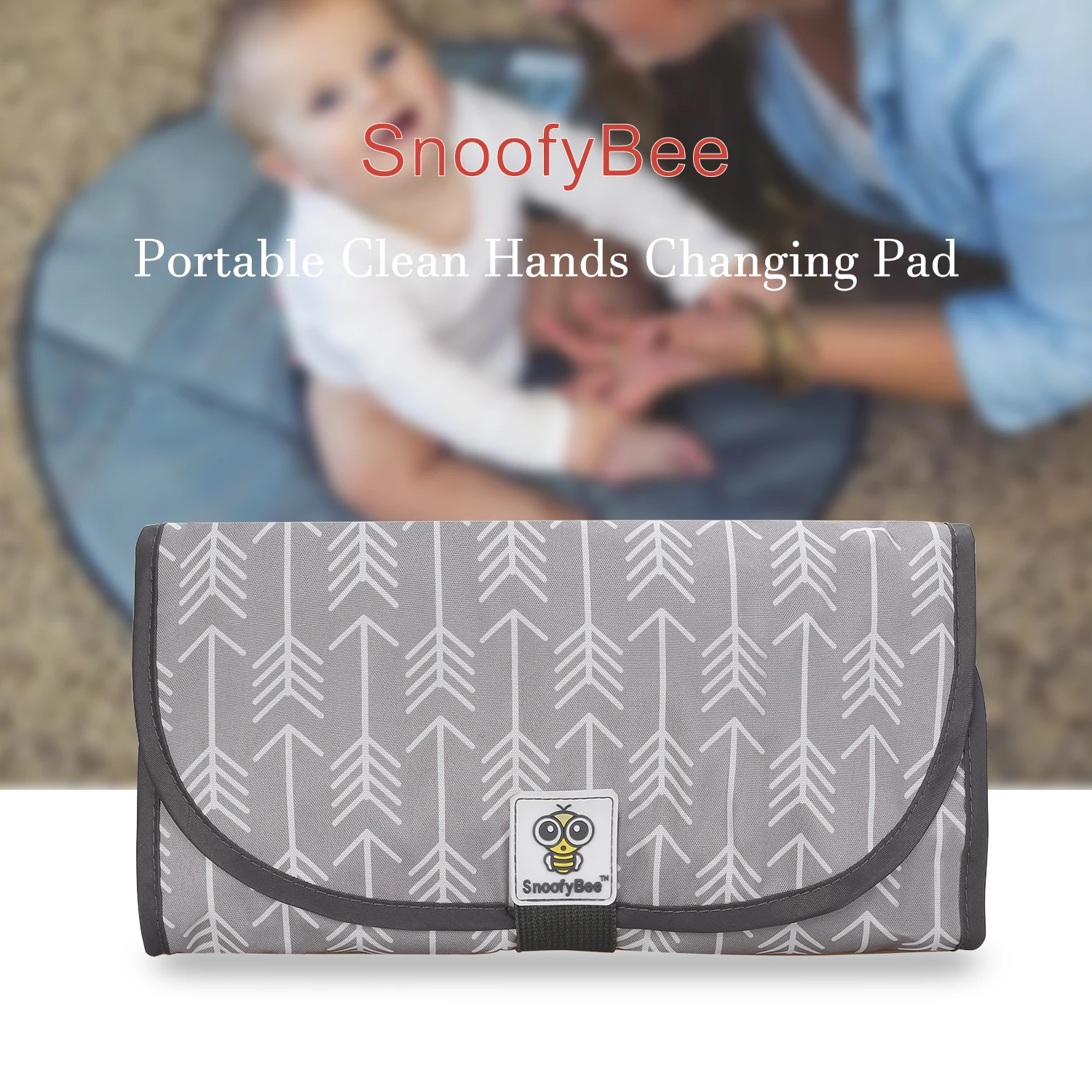 3 in 1 Portable Baby Changing Pad Multifunctional Baby Care Pad Waterproof Diaper Cover Newborn Storage Bag