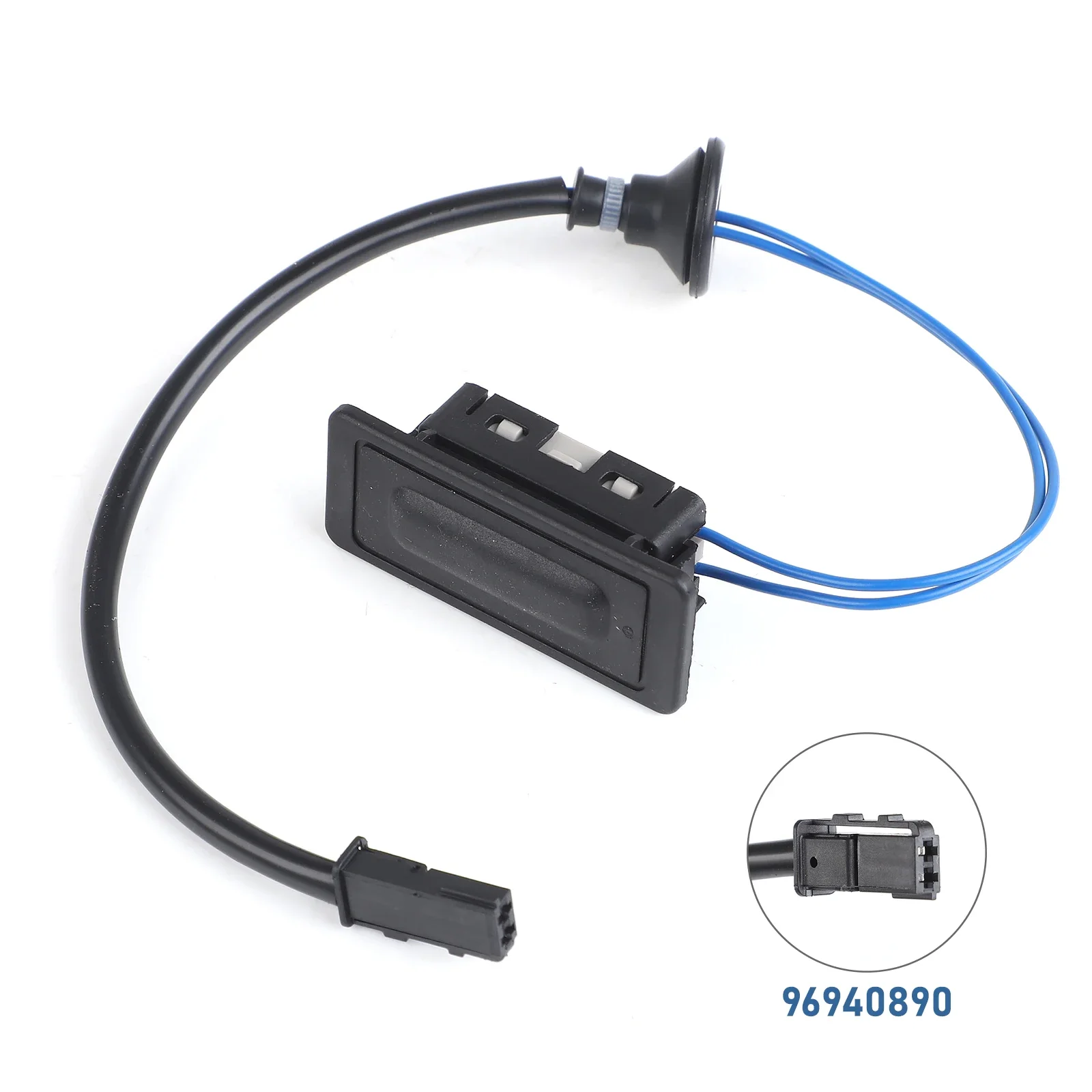 Black ABS Case Opening Switch Tailgate Release Button 96940890 For 2012-2019 Chevrolet Sonic Sedan Aveo Captiva