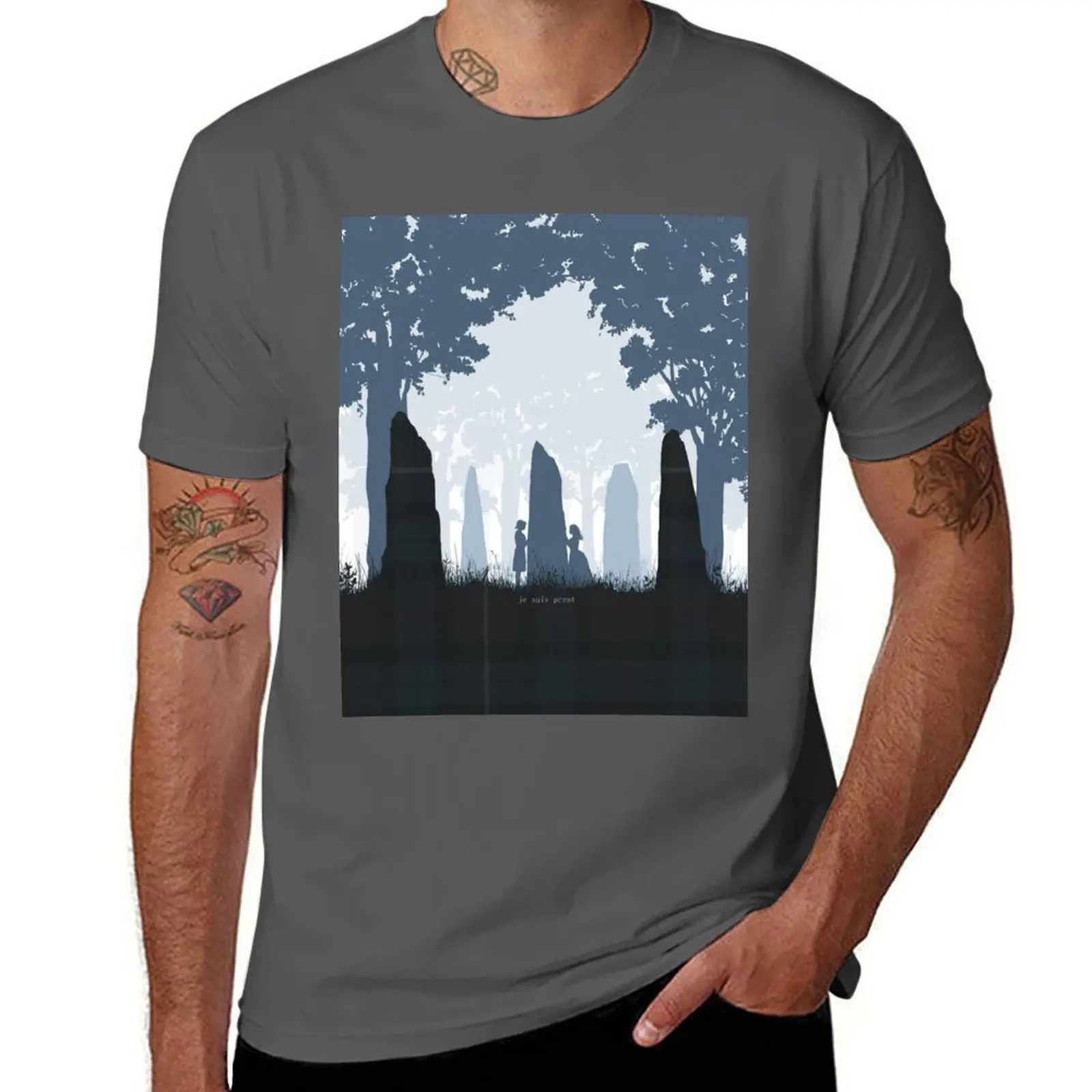 

Prest Suis Je T-Shirt No Iron Casual Short Sleeve Top
