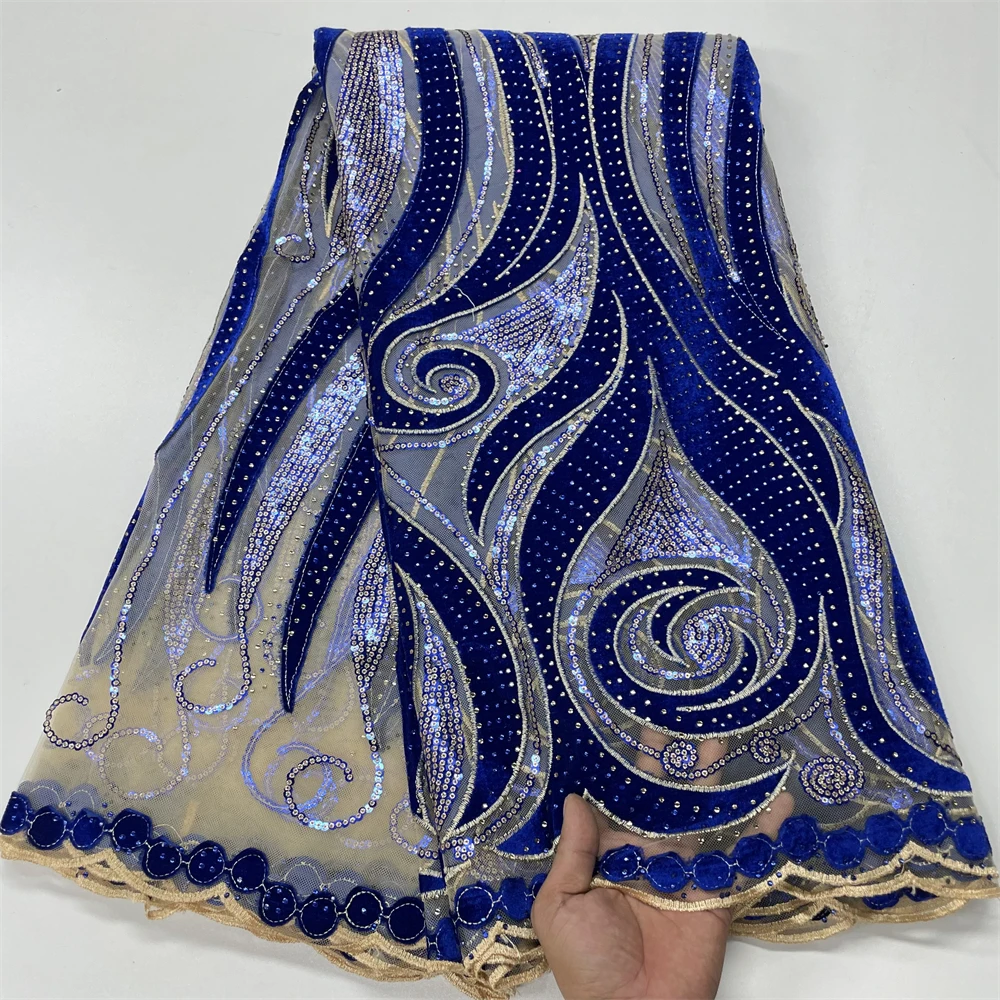 tissu-de-dentelle-de-velours-africain-brode-nigwin-avec-paillettes-couture-de-tissu-plus-recent-haute-qualite-5-yard-2024-count3336
