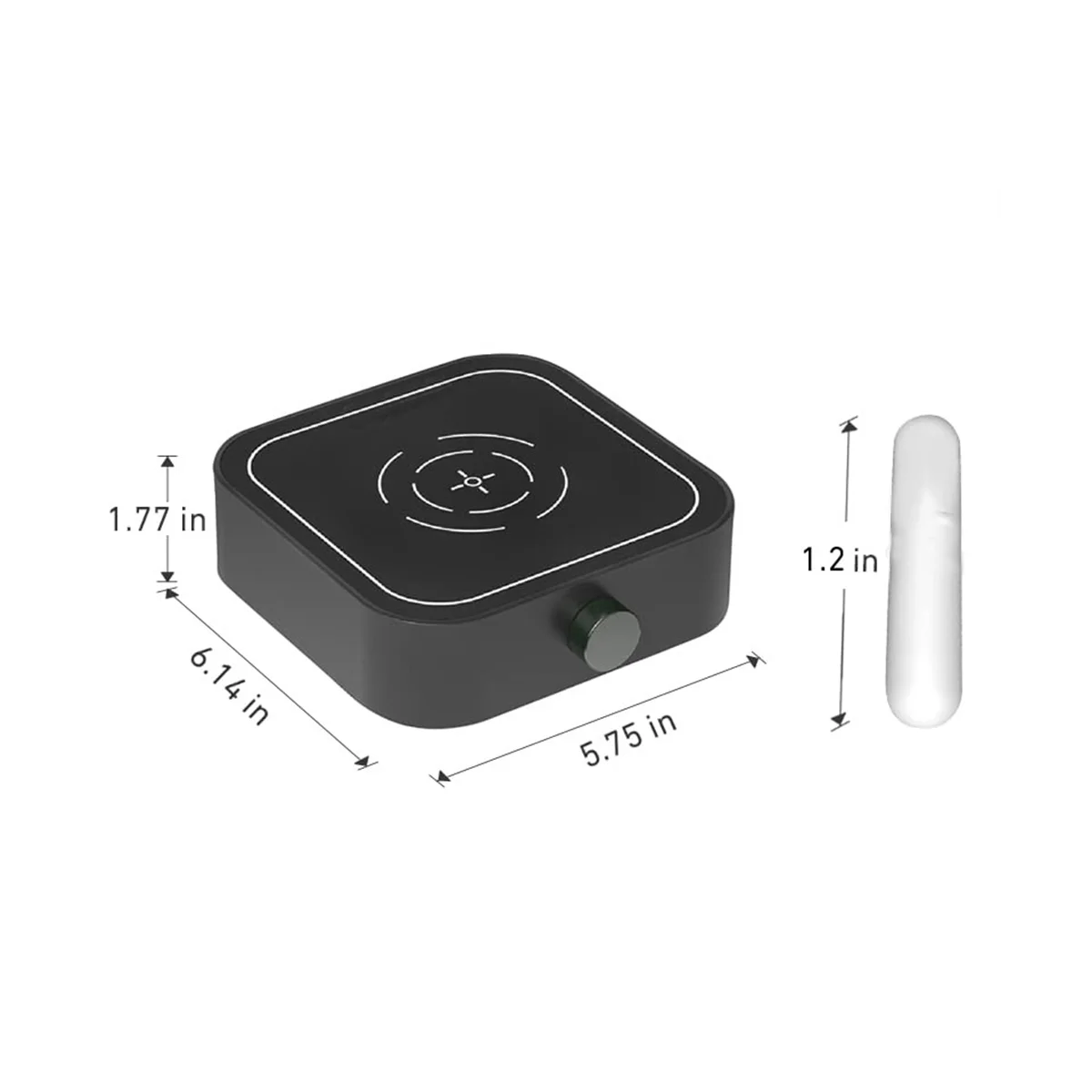 Agitateur magnétique avec barre d'arrête, plaque d'arrête magnétique, agitateur de centre commercial, capacité d'arrête maximale 3000ml, prise US, 3000 tr/min