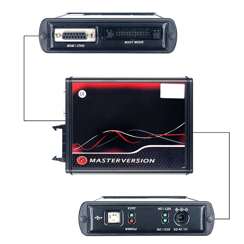 Programator ECU dla Ktag V7.020 z czerwony PCB BDM rama 22 szt. Adaptery KTAG ECU Chip tuning Tool z przybornikiem pokrywa ECU narzędzie do