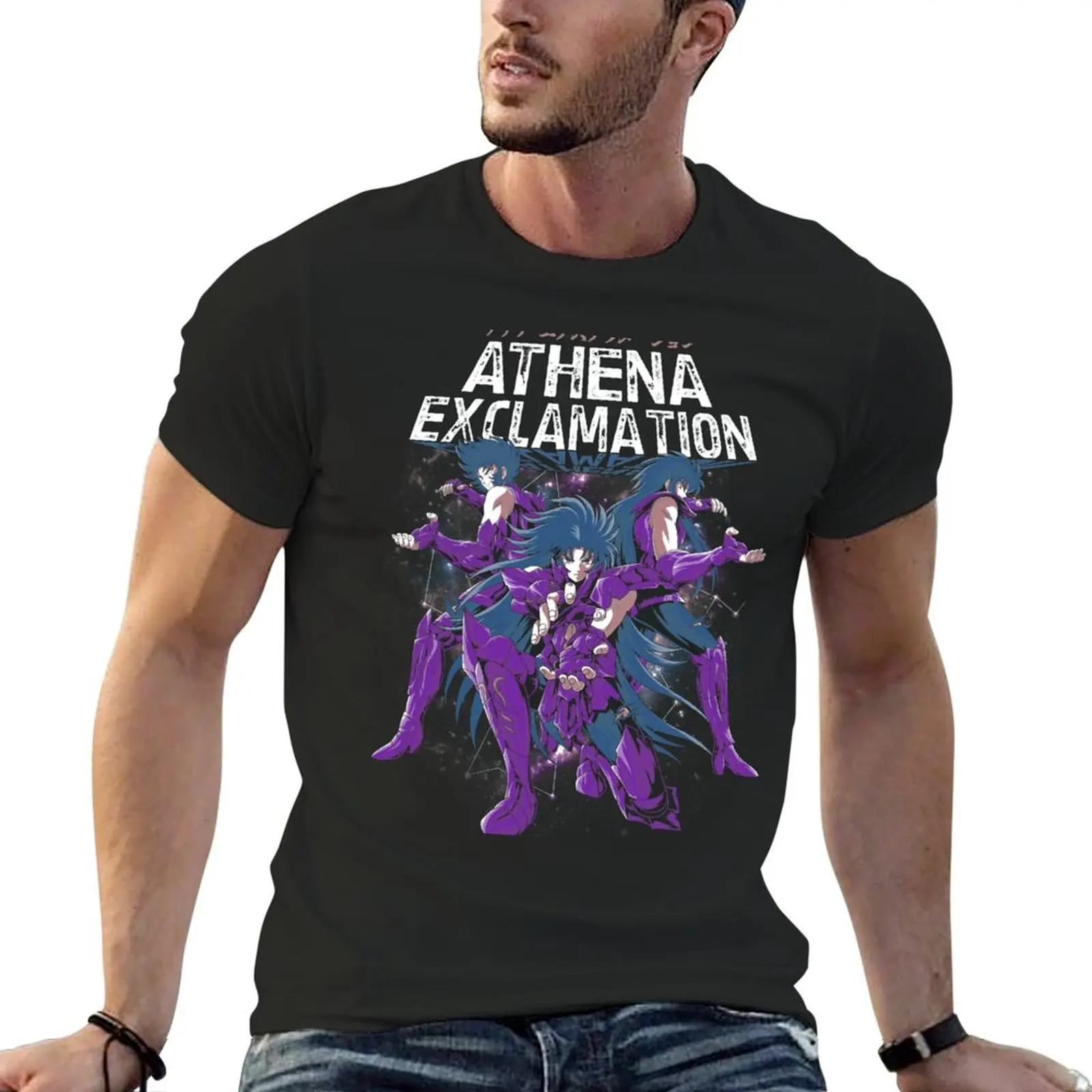 Athena Exclamation T-Shirt anime sports fans graphic tee shirt mens graphic t-shirts anime