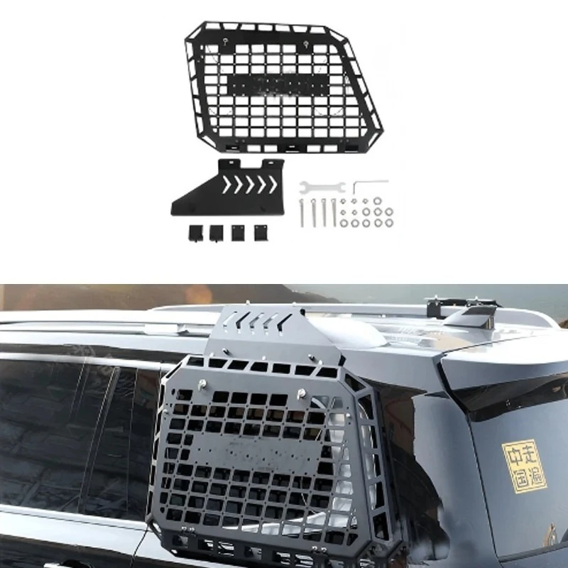 For Tank 500 Roof Rack Expand the Platform Side Ladder Roof Lighting Mechanical Armor Network Exterior Accessory Modifications