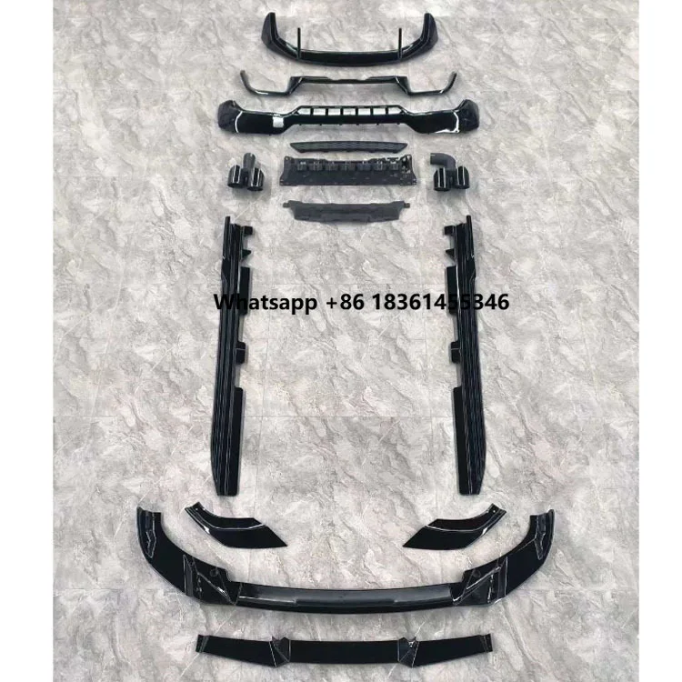 For X3 G01 Plug+P Dream Garage New High Quality MP Style Bumper Front/Rear Lips Tailpipes Tailgate Side Skirts Spoiler Body